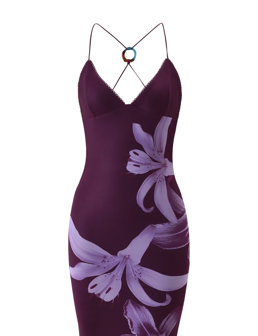 ORIELLE MAXI DRESS PLUM ORCHID