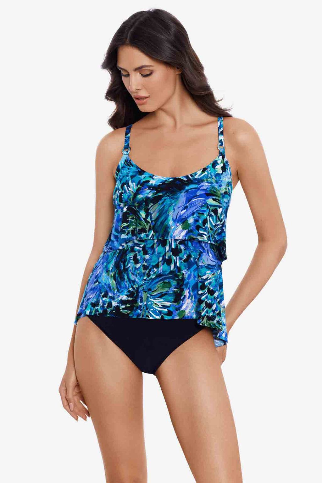 Grace Tankini Top in Chanticleer