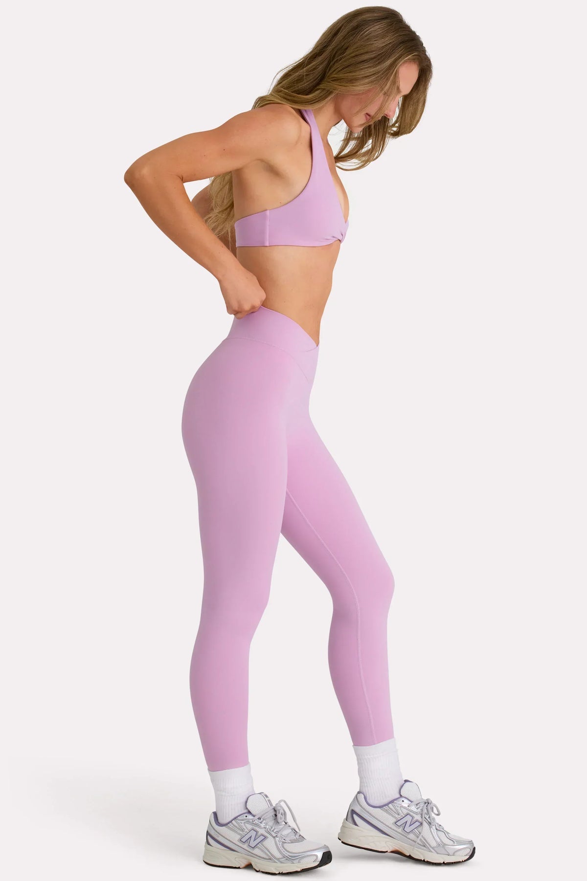 Soft Active Leggings in Sweet Pink