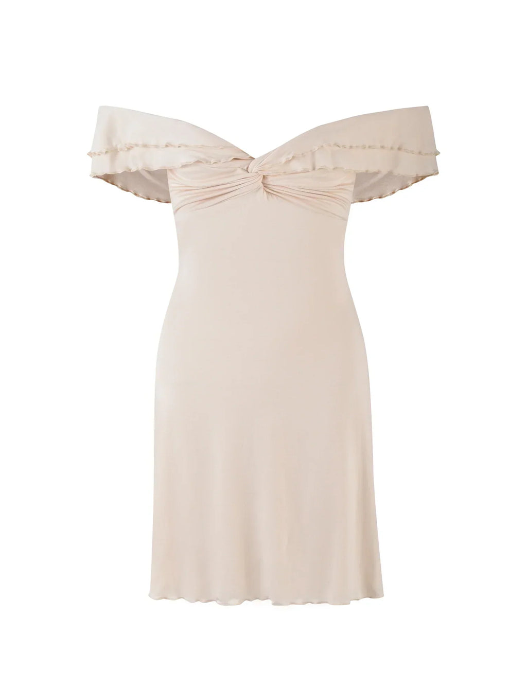 DENALI MINI DRESS WHITE BONE