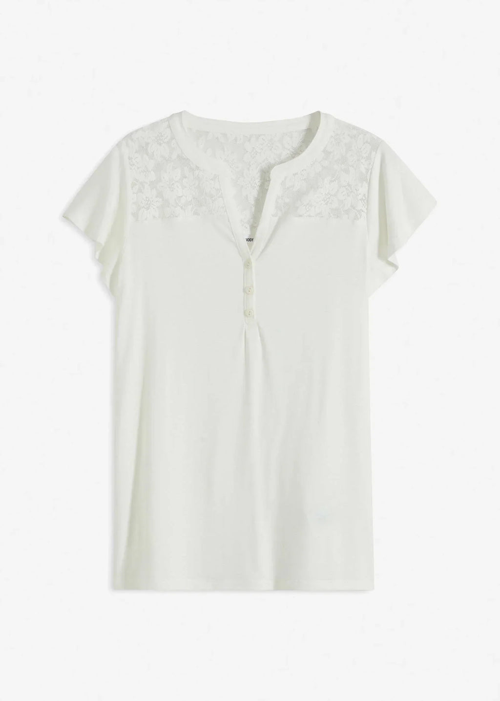 Henley Shirt Ivory