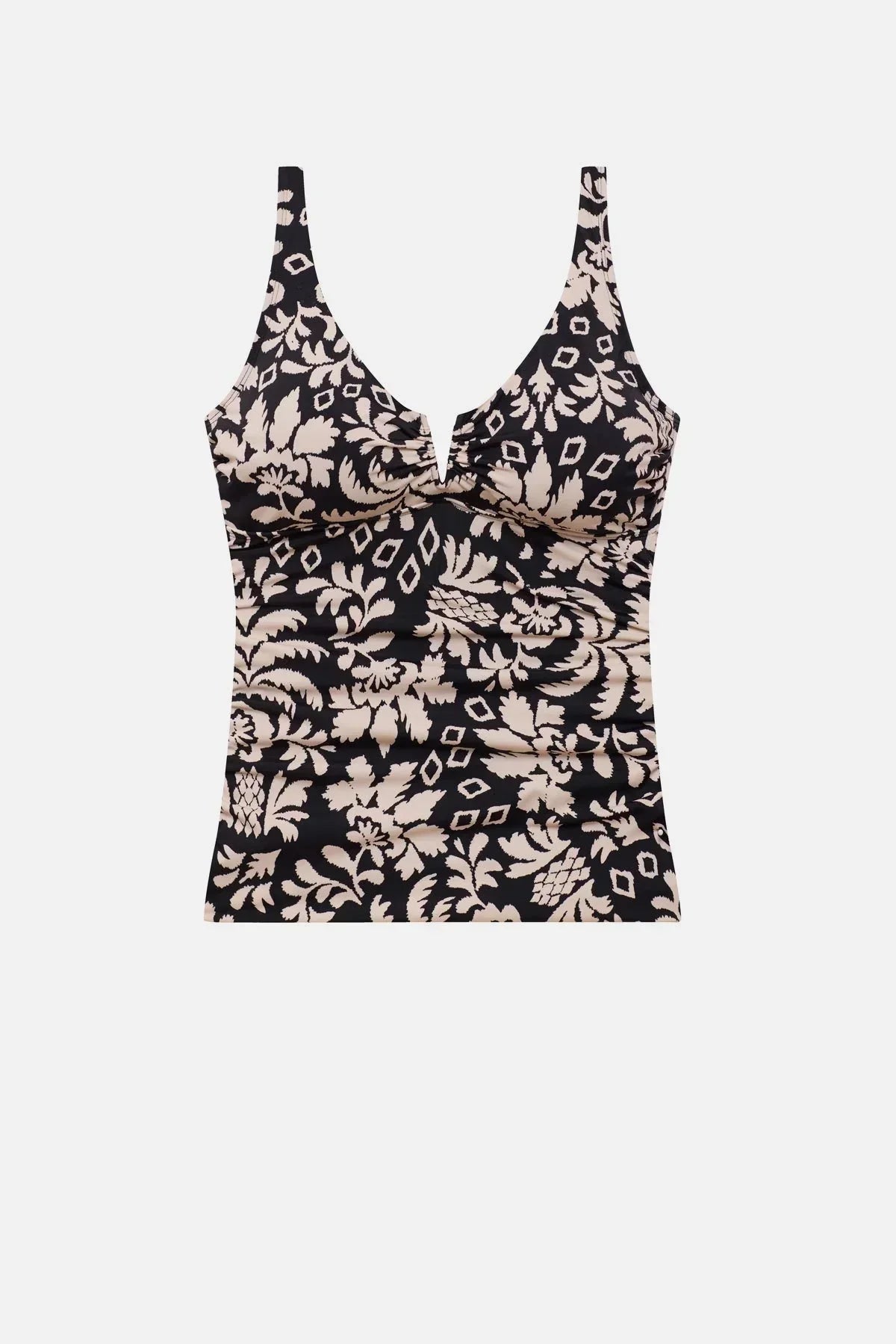Whitney V Wire Tankini Top Palm Royale